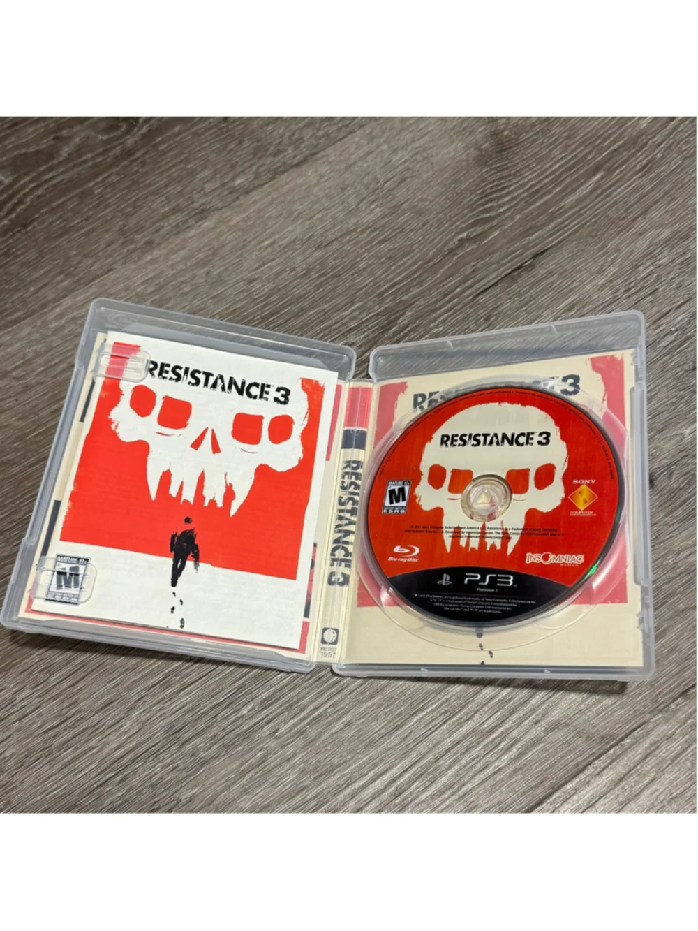 Insomniac Games Resistance 3 Video Game for PS3 Complete Cib